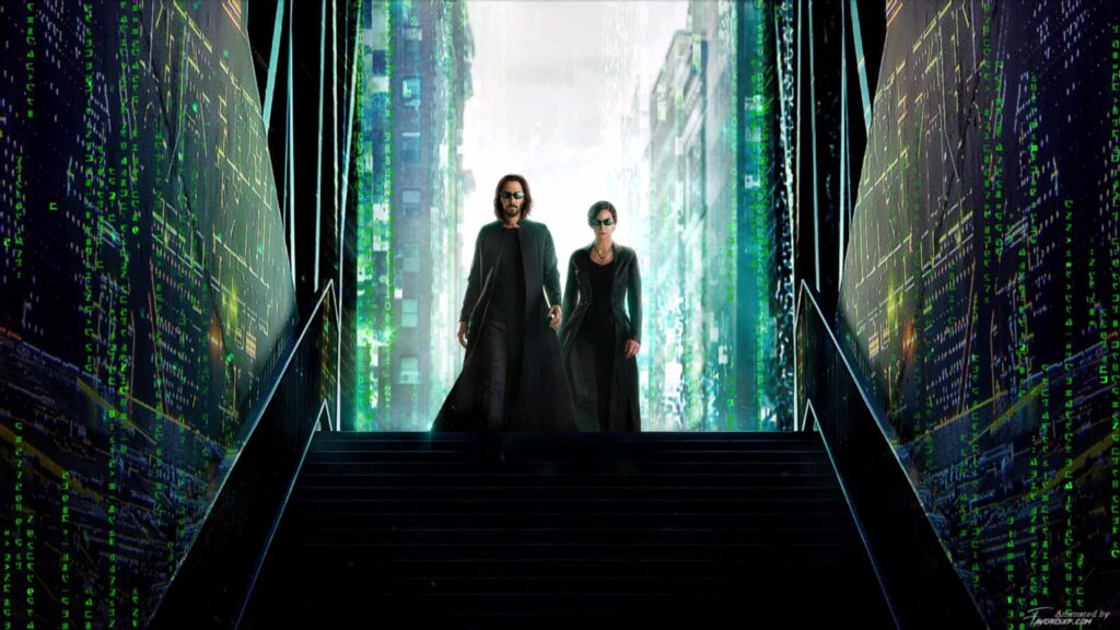 《駭客任務》中，Neo 和 Trinity 逃到屋頂坐上直升機，Neo：「妳學過開直升機嗎？」，Trinity：「現在學」就下載立刻把直升機開走，AI 時代的 程式自學 就這樣，要用時快速學習，不用先備著。（圖片：Davient Art）