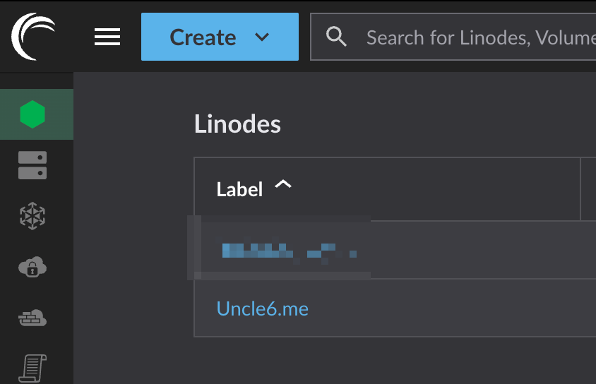 跑完以後回到上面綠色六角形，會看到你的主機，點開可以看到細節。