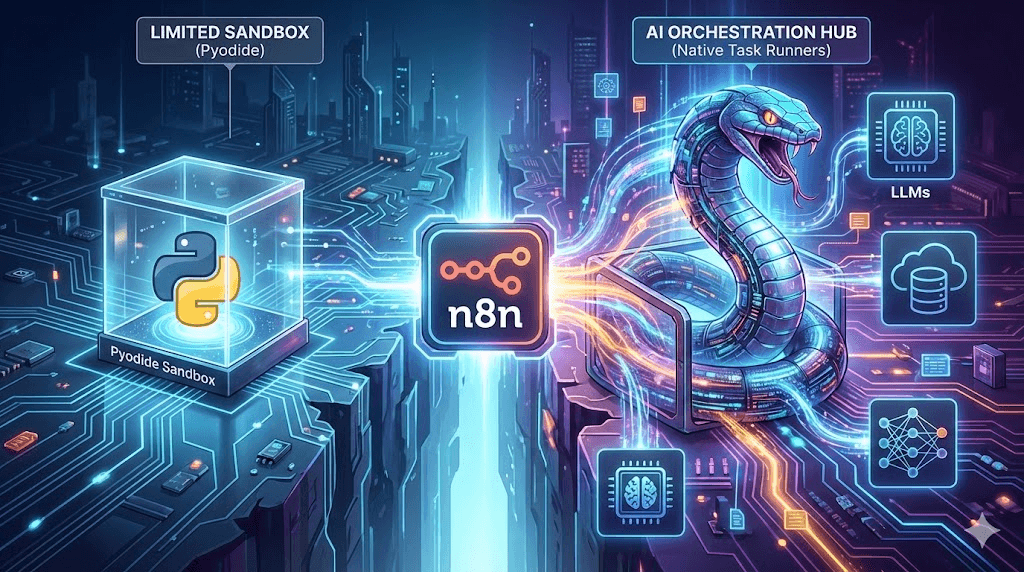從沙盒到 Task Runners,n8n 釋放 Python 能力,卡位 AI 轉型的關鍵位置